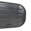 Μπαγκαζιέρα οροφής Junior Altro 185x80x41cm με διπλό άνοιγμα με κλειδί, 460 λίτρα - Γκρι υαλιγστερή