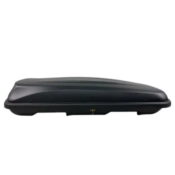 Μπαγκαζιέρα οροφής Junior Xtreme 2 195x78x39cm με διπλό άνοιγμα και κλειδί, 445 λίτρα - μαύρη
