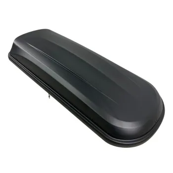Μπαγκαζιέρα οροφής Junior Xtreme 2 195x78x39cm με διπλό άνοιγμα και κλειδί, 445 λίτρα - μαύρη