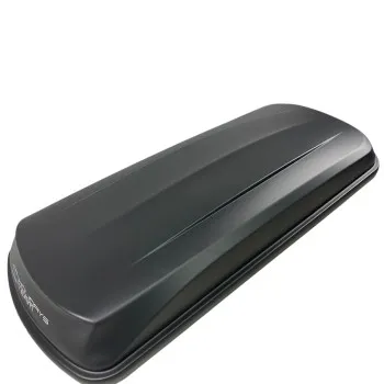Μπαγκαζιέρα οροφής Junior Xtreme 2 195x78x39cm με διπλό άνοιγμα και κλειδί, 445 λίτρα - μαύρη