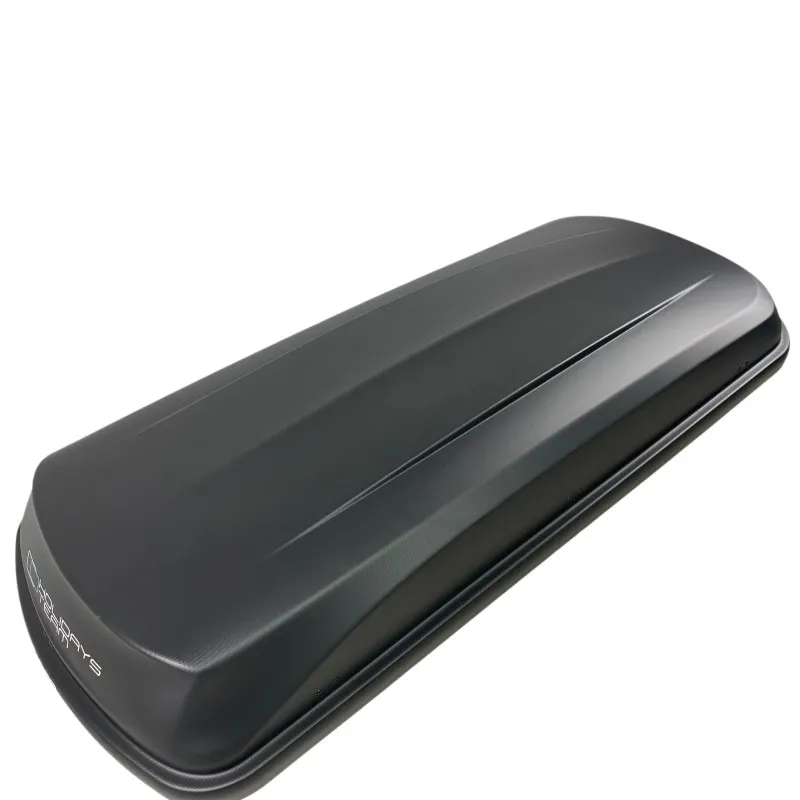 Μπαγκαζιέρα οροφής Junior Xtreme 2 195x78x39cm με διπλό άνοιγμα και κλειδί, 445 λίτρα - μαύρη