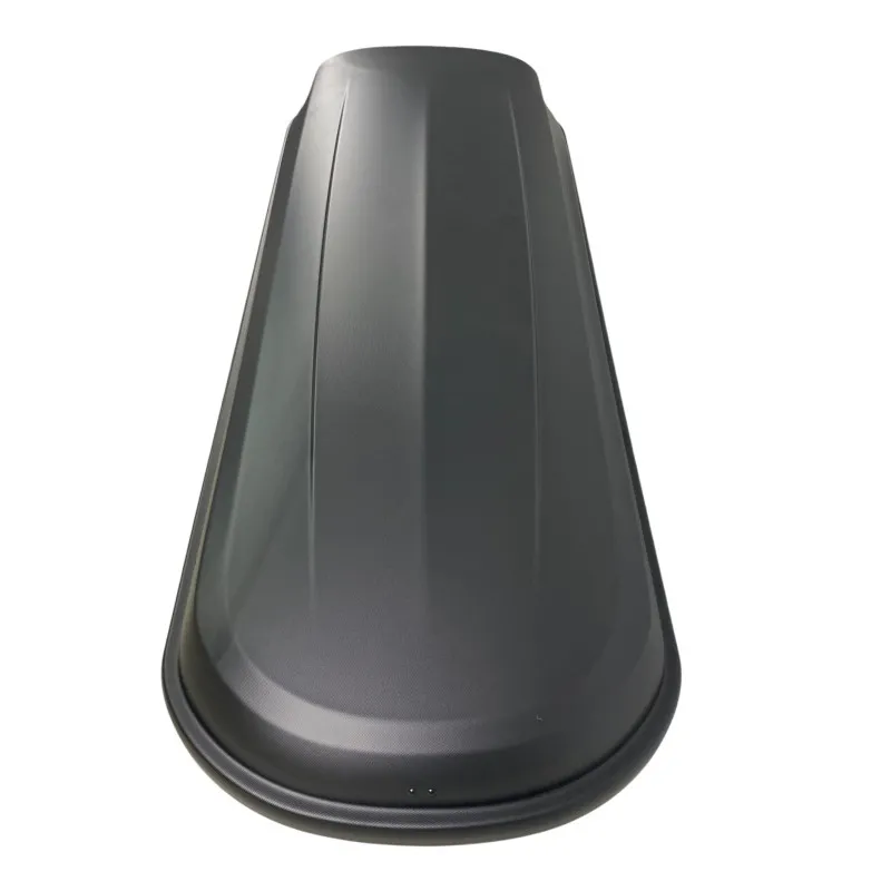 Μπαγκαζιέρα οροφής Junior Xtreme 2 195x78x39cm με διπλό άνοιγμα και κλειδί, 445 λίτρα - μαύρη