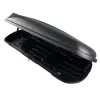 Μπαγκαζιέρα οροφής Junior Xtreme 2 195x78x39cm με διπλό άνοιγμα και κλειδί, 445 λίτρα - μαύρη