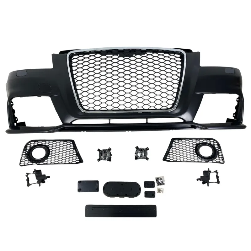 Προφυλακτήρας εμπρός Audi A3 (2008-2012) - RS3 design με ανοίγματα πιτσιλίθρες