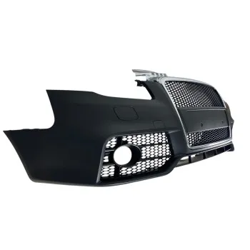 Προφυλακτήρας εμπρός Audi A4 B7 8E (2004-2008) - S Line Design με γρίλια χρωμίου, με ανοίγματα πιτσιλίθρες