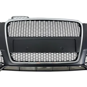Προφυλακτήρας εμπρός Audi A4 B7 8E (2004-2008) - S Line Design με γρίλια χρωμίου, με ανοίγματα πιτσιλίθρες