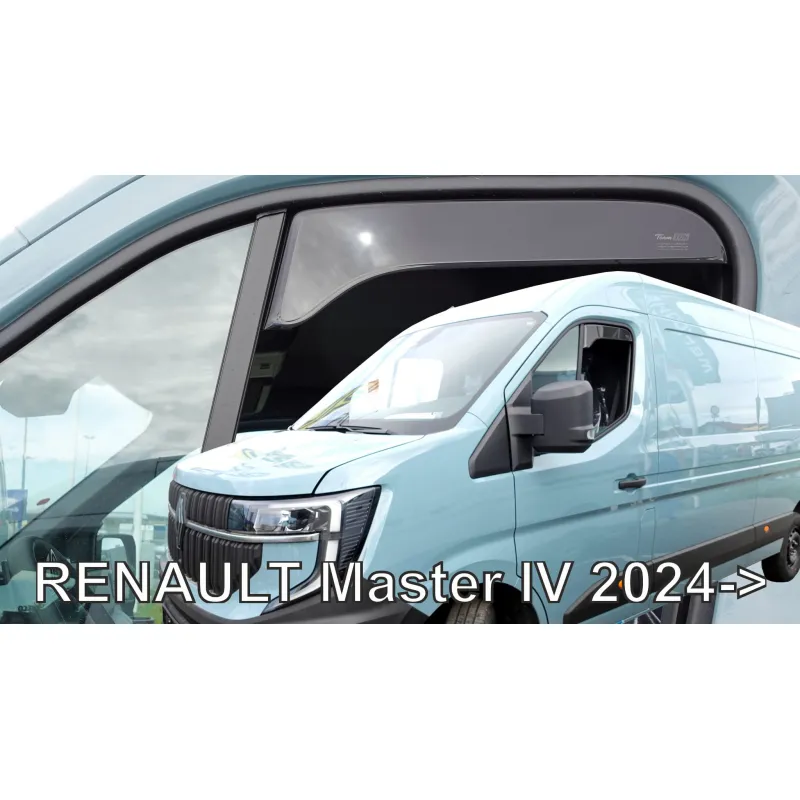 Ανεμοθραύστες Renault Master (2024+) short - 2τμχ. εμπρός, Heko