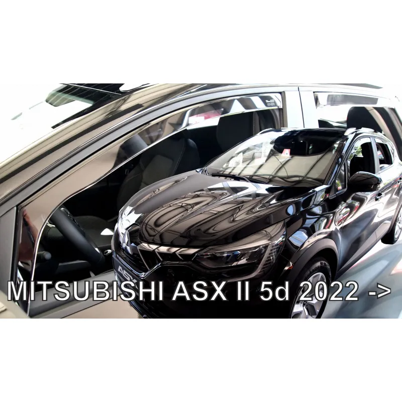 Ανεμοθραύστες Mitsubishi ASX (2022+) - 4τμχ. εμπρός και πίσω, Heko