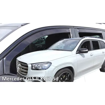 Ανεμοθραύστες Mercedes GLS X167 (2019+) - 4τμχ. εμπρός και πίσω, Heko