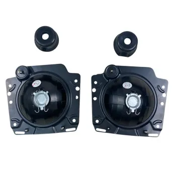 Φανάρια εμπρός Vw Golf II (1983-1993) με σταυρό - chrome , χωρίς λάμπες (Η 4 ) - σετ 2τμχ.