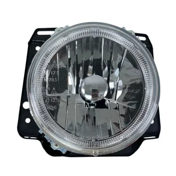 Φανάρια εμπρός Vw Golf II (1983-1993) angel eyes - chrome , χωρίς λάμπες (Η 4 ) - σετ 2τμχ.
