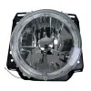 Φανάρια εμπρός Vw Golf II (1983-1993) angel eyes - chrome , χωρίς λάμπες (Η 4 ) - σετ 2τμχ.