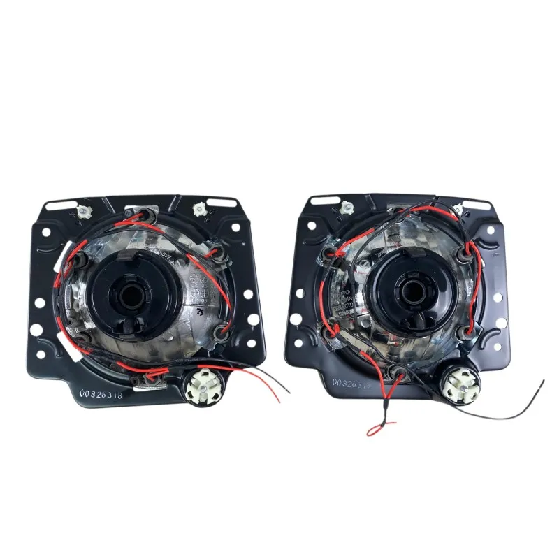 Φανάρια εμπρός Vw Golf II (1983-1993) angel eyes - chrome , χωρίς λάμπες (Η 4 ) - σετ 2τμχ.