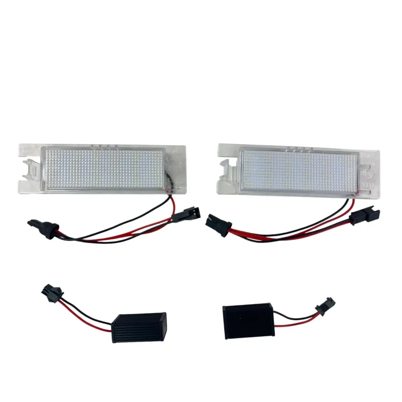 Πλαφονιέρα πίσω πινακίδας OPEL ZAFIRA B / ASTRA H / ASTRA K / VECTRA C / CORSA D / INSIGNIA / HYUNDAI IX35 - 2 τμχ.