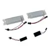 Πλαφονιέρα πίσω πινακίδας OPEL ZAFIRA B / ASTRA H / ASTRA K / VECTRA C / CORSA D / INSIGNIA / HYUNDAI IX35 - 2 τμχ.
