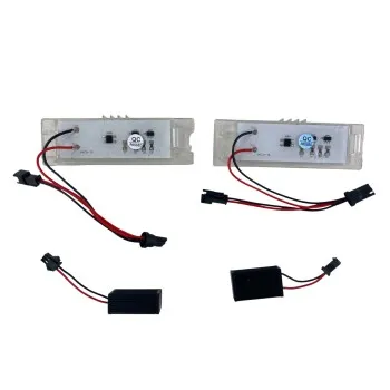Πλαφονιέρα πίσω πινακίδας OPEL ZAFIRA B / ASTRA H / ASTRA K / VECTRA C / CORSA D / INSIGNIA / HYUNDAI IX35 - 2 τμχ.