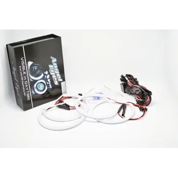 Δαχτυλίδια Ford Focus MK2 (2004-2008) led angel eyes - lightbar design - Λευκό χρώμα