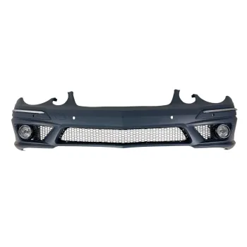 Προφυλακτήρας εμπρός Mercedes W211 E-Class (2006-2009) - AMG Design με ανοίγματα parktronic και προβολάκια