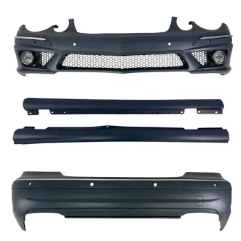 Body kit W211 (2006-2008) E-Class - AMG E63 design με προβολάκια