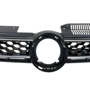 Μάσκα Vw Golf 6 - GTI design με γρίλιες χρωμίου, χωρίς σήμα