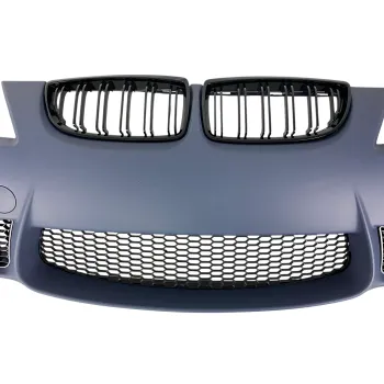 Προφυλακτήρας εμπρός BMW E90 (2008-2012) - M3 design με καρδιές, άνοιγμα για προβολάκια, χωρίς parktronic