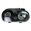 Φανάρια εμπρός Vw Golf IV R32 - μαύρα , χωρίς λάμπες (Η7) - σετ 2τμχ.