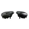 Φανάρια εμπρός Vw Golf IV R32 - μαύρα , χωρίς λάμπες (Η7) - σετ 2τμχ.