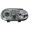 Φανάρια εμπρός Vw Golf IV R32 - chrome , χωρίς λάμπες (Η7) - σετ 2τμχ.