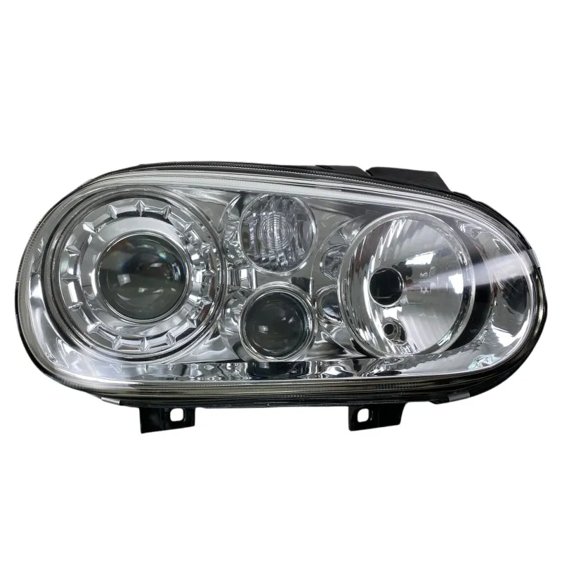 Φανάρια εμπρός Vw Golf IV R32 - chrome , χωρίς λάμπες (Η7) - σετ 2τμχ.