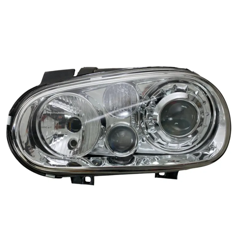 Φανάρια εμπρός Vw Golf IV R32 - chrome , χωρίς λάμπες (Η7) - σετ 2τμχ.