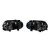 Φανάρια εμπρός Vw Golf IV R32 - chrome , χωρίς λάμπες (Η7) - σετ 2τμχ.