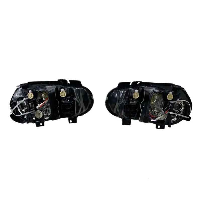Φανάρια εμπρός Vw Golf IV R32 - chrome , χωρίς λάμπες (Η7) - σετ 2τμχ.