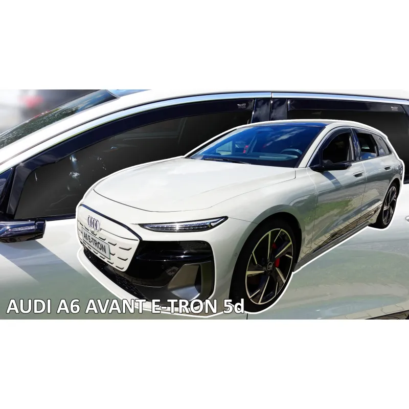 Ανεμοθραύστες Audi A6 (2024+) E-tron 5πορτο - 4τμχ. εμπρός και πίσω, Heko