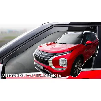 Ανεμοθραύστες Mitsubishi Outlander (2021+) - 2τμχ. εμπρός, Heko