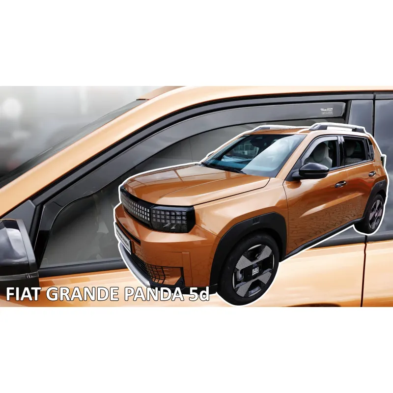 Ανεμοθραύστες Fiat Grande Panda / Electric / Hybrid (2025+) - 2τμχ. εμπρός, Heko
