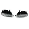 Φανάρια εμπρός Vw Golf IV R32 angel eyes - chrome , χωρίς λάμπες (Η7) - σετ 2τμχ.