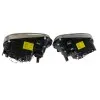 Φανάρια εμπρός Vw Golf IV R32 angel eyes - chrome , χωρίς λάμπες (Η7) - σετ 2τμχ.