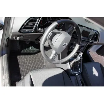 Λαστιχένια πατάκια Seat Leon (2012-2020) - 4τμχ., Petex