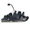 Φανάρια εμπρός Bmw E36 (1991-2000) 2d coupe angel eyes - μαύρα , με λάμπες (Η7) - σετ 2τμχ.