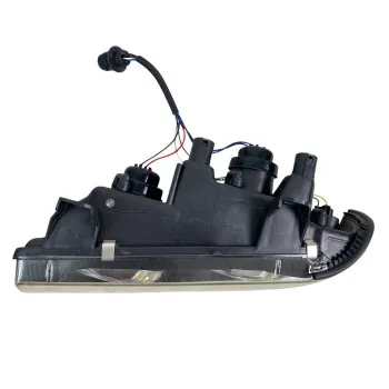 Φανάρια εμπρός BMW E36 (1991-1999) 2d coupe angel eyes - μαύρα , με λάμπες (Η1) - σετ 2τμχ.