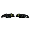 Φανάρια εμπρός BMW E39 (1995-2003) angel eyes - μαύρα , με λάμπες (Η7) - σετ 2τμχ.