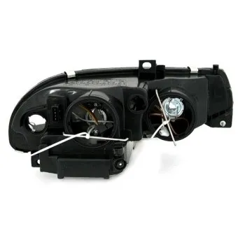 Φανάρια εμπρός Alfa Romeo 156(1997-2003) - μαύρα , χωρίς λάμπες (Η7) - σετ 2τμχ.