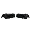 Φανάρια εμπρός BMW E36 (1991-2000) 4d sedan angel eyes - chrome , χωρίς λάμπες (Η7) - σετ 2τμχ.