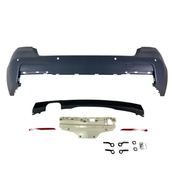 Πίσω προφυλακτήρας BMW F31 (2011-2018) - M pack design με ανοίγματα parktronic