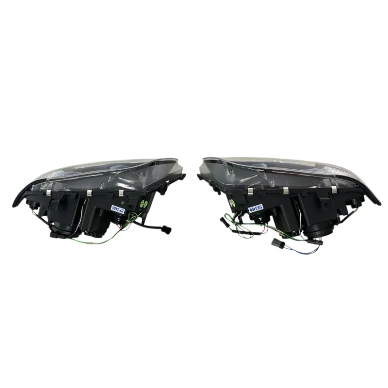 Φανάρια εμπρός BMW E46 (2001-2005) με 3D angel eyes sedan,combi