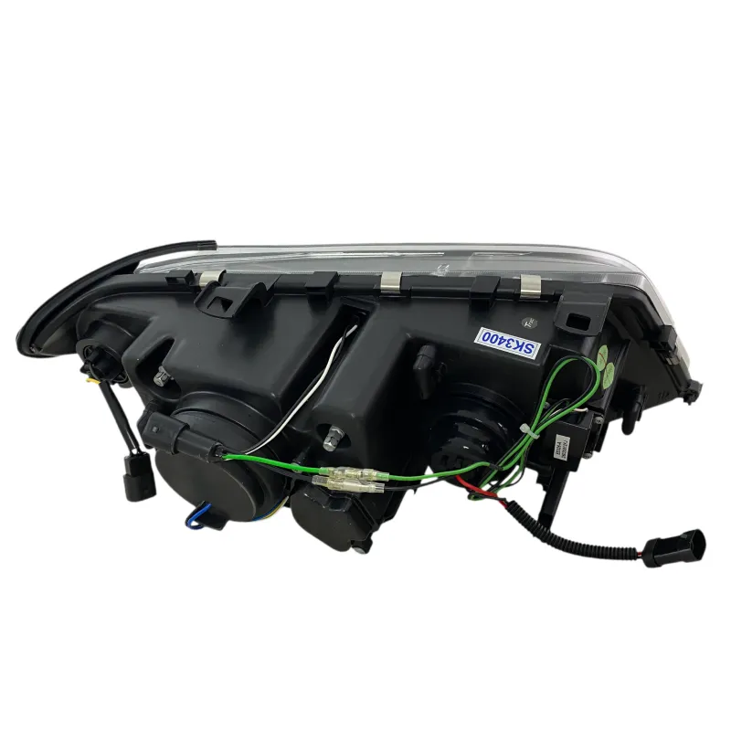Φανάρια εμπρός BMW E46 (2001-2005) με 3D angel eyes sedan,combi