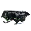 Φανάρια εμπρός BMW E46 (2001-2005) με 3D angel eyes sedan,combi