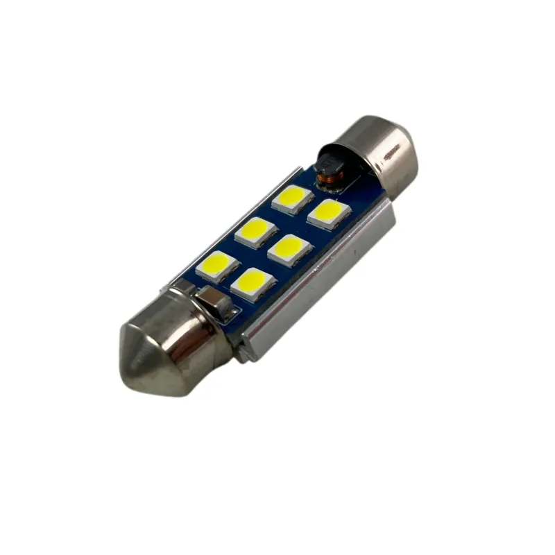 Led λάμπα για πλαφονιέρα με 6 SMD led 39mm - Canbus - 1τμχ.