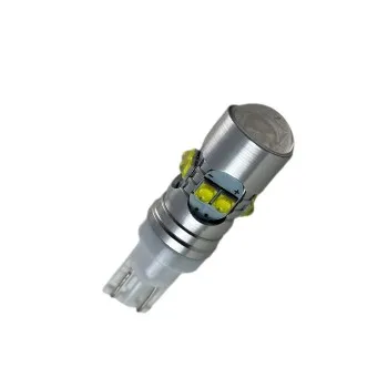 Led λάμπα τύπου Τ10 10W με 10 le 2323 σε 1W Cree και προτζέκτορα - 1τμχ.