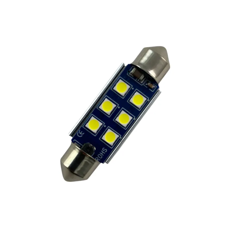 Led λάμπα για πλαφονιέρα με 6 SMD led 41mm - Canbus - 1τμχ.